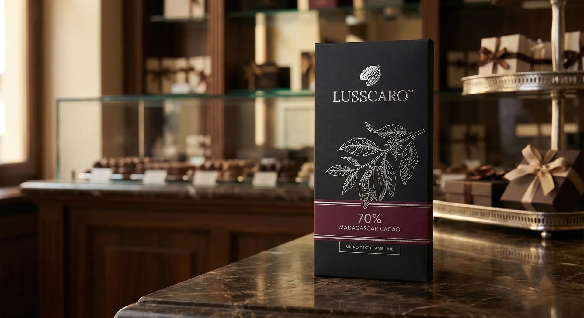 LUSSCARO™ Madagascar Cacao 70%